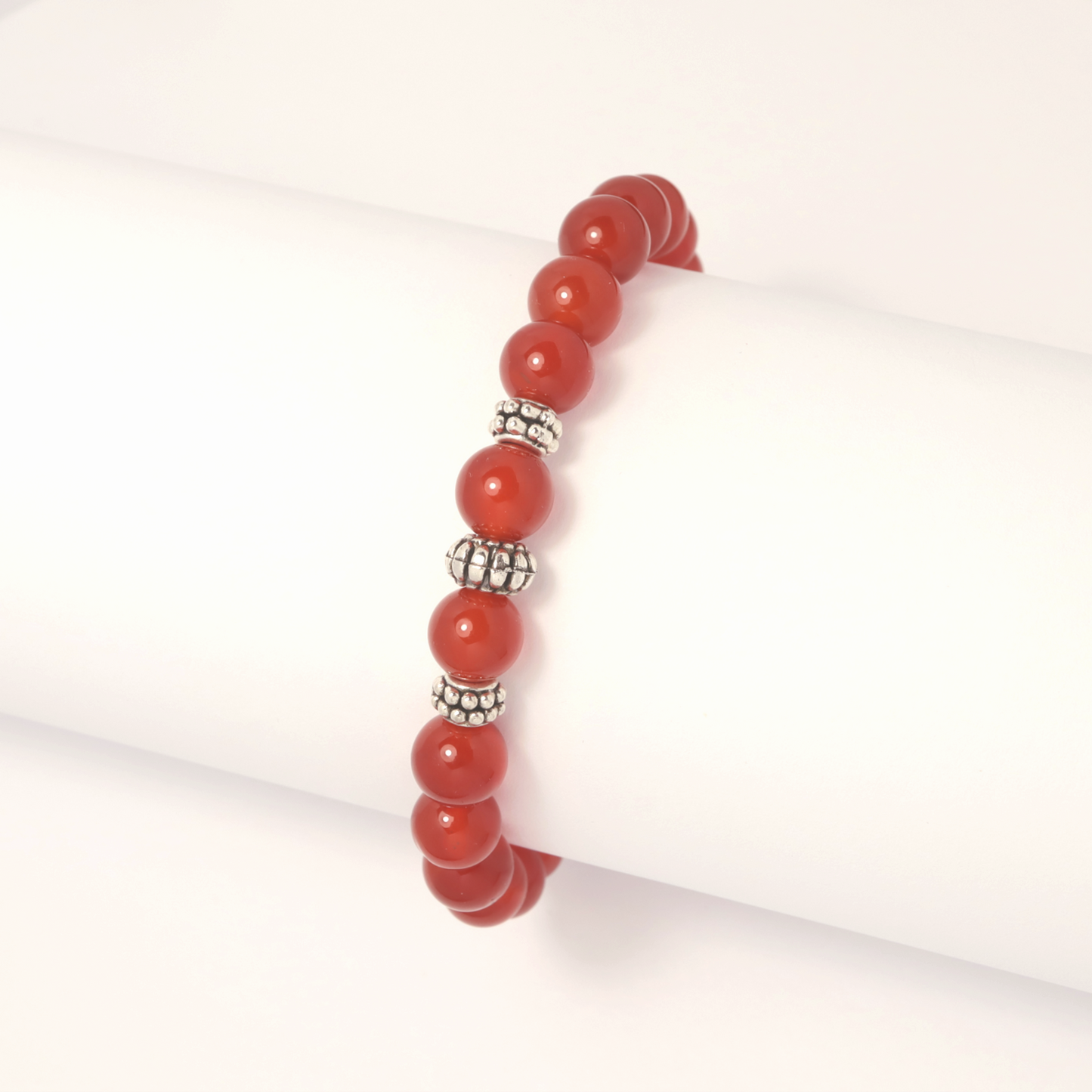 Flame Heart - Carnelian Bracelet