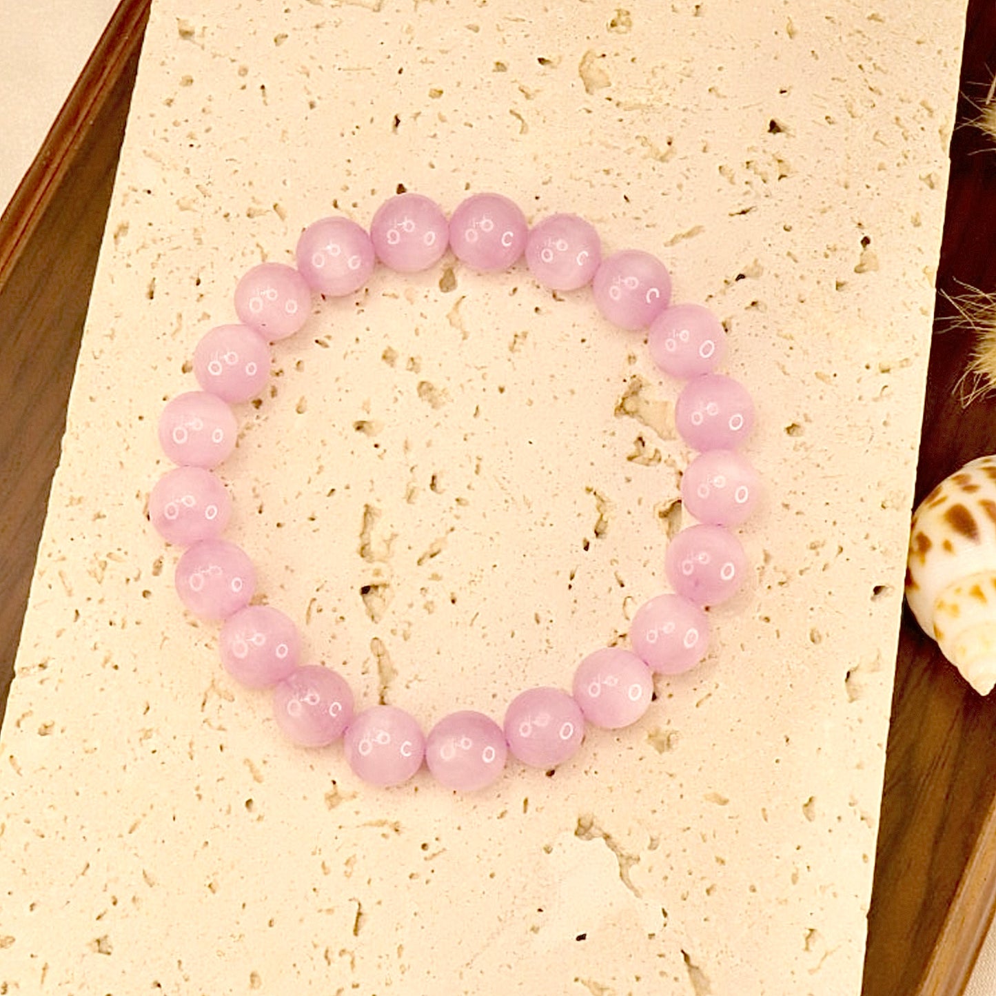 Kunzite Bracelet - Heartlight