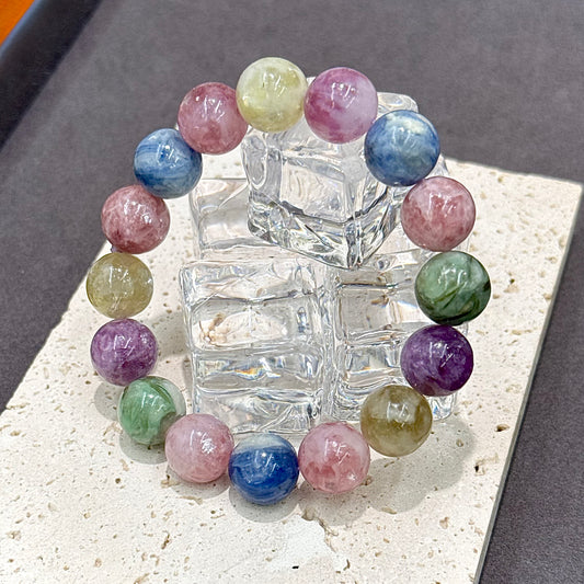 Multicolor Emerald Mica Bracelet - Candy Shine