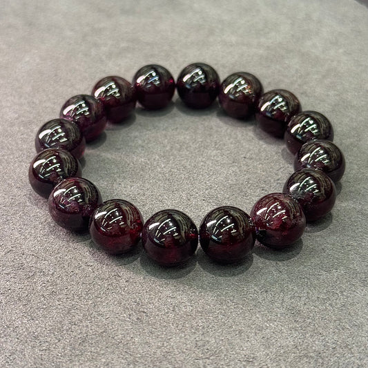 Mozambique Garnet Bracelet - Crimson Royale