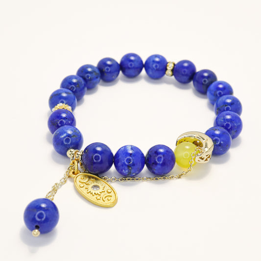 Meditate Day & Night - Lapis Lazuli Bracelet
