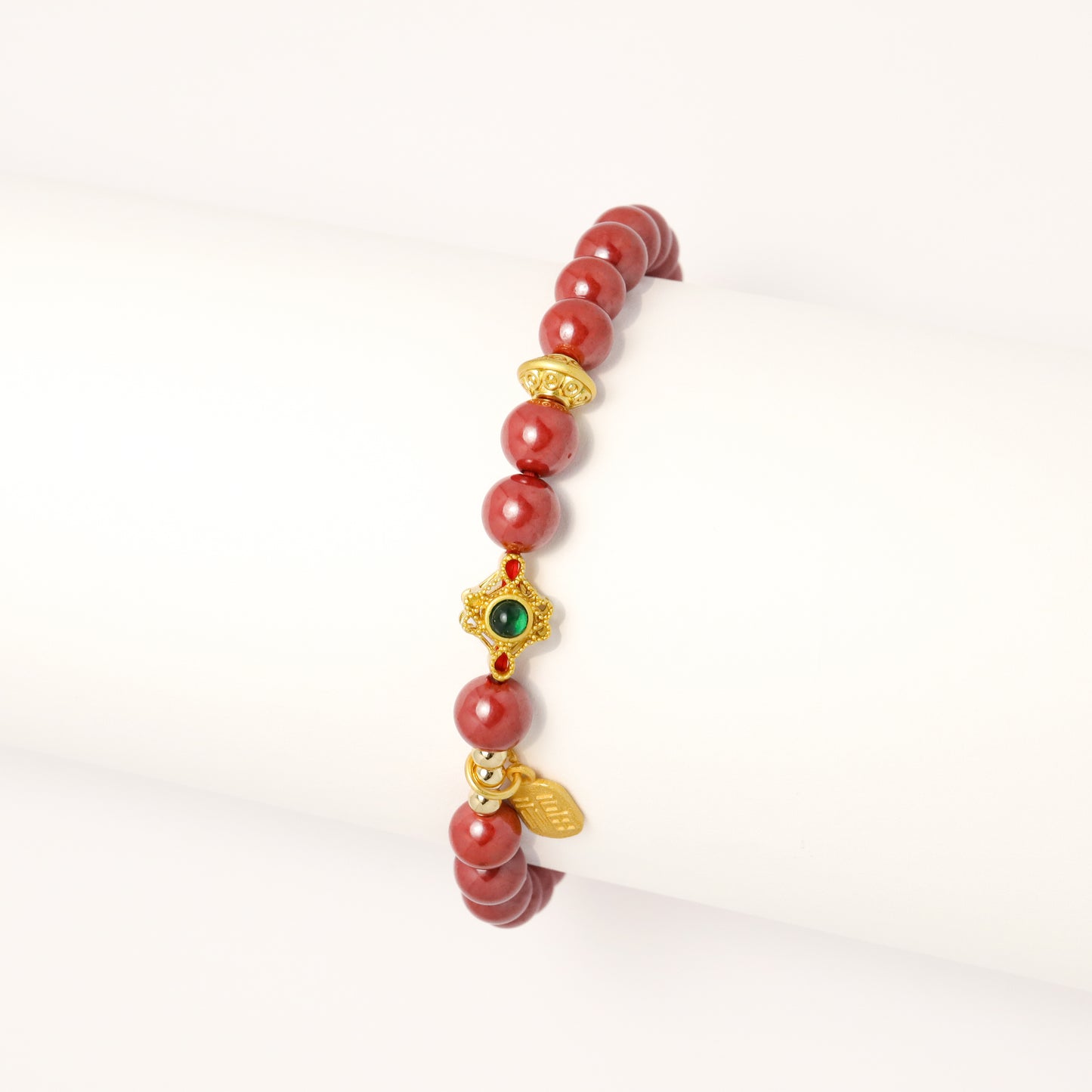 Healing Spirits - High Grade Imperial Cinnabar Bracelet