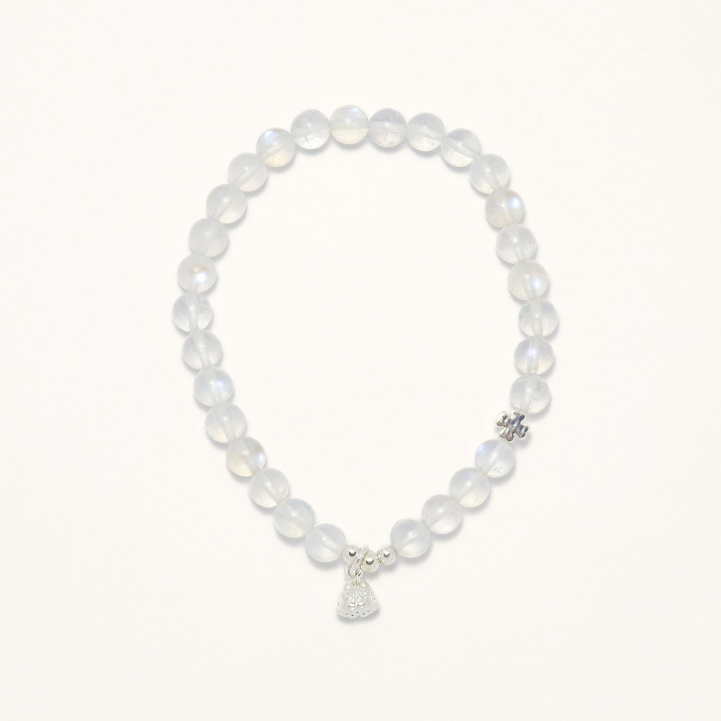 Angle On Moon - Moonstone Bracelet