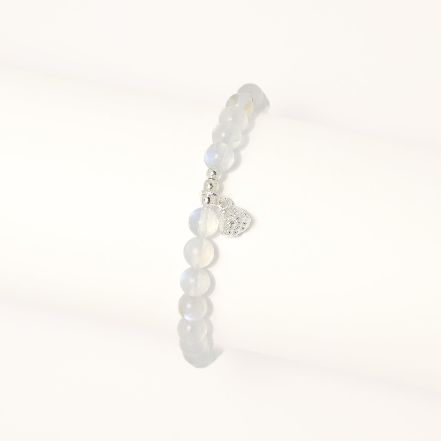 Angle On Moon - Moonstone Bracelet