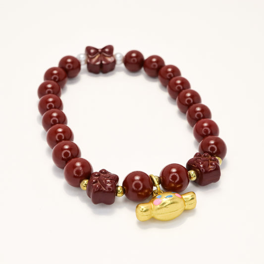 Fook & Protect - Cinnabar Bracelet