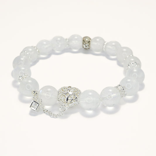 Angle Halo - Moonstone Bracelet