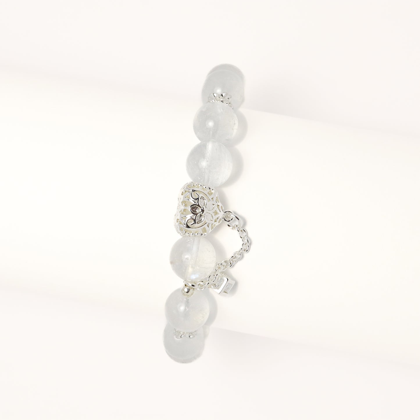 Angle Halo - Moonstone Bracelet