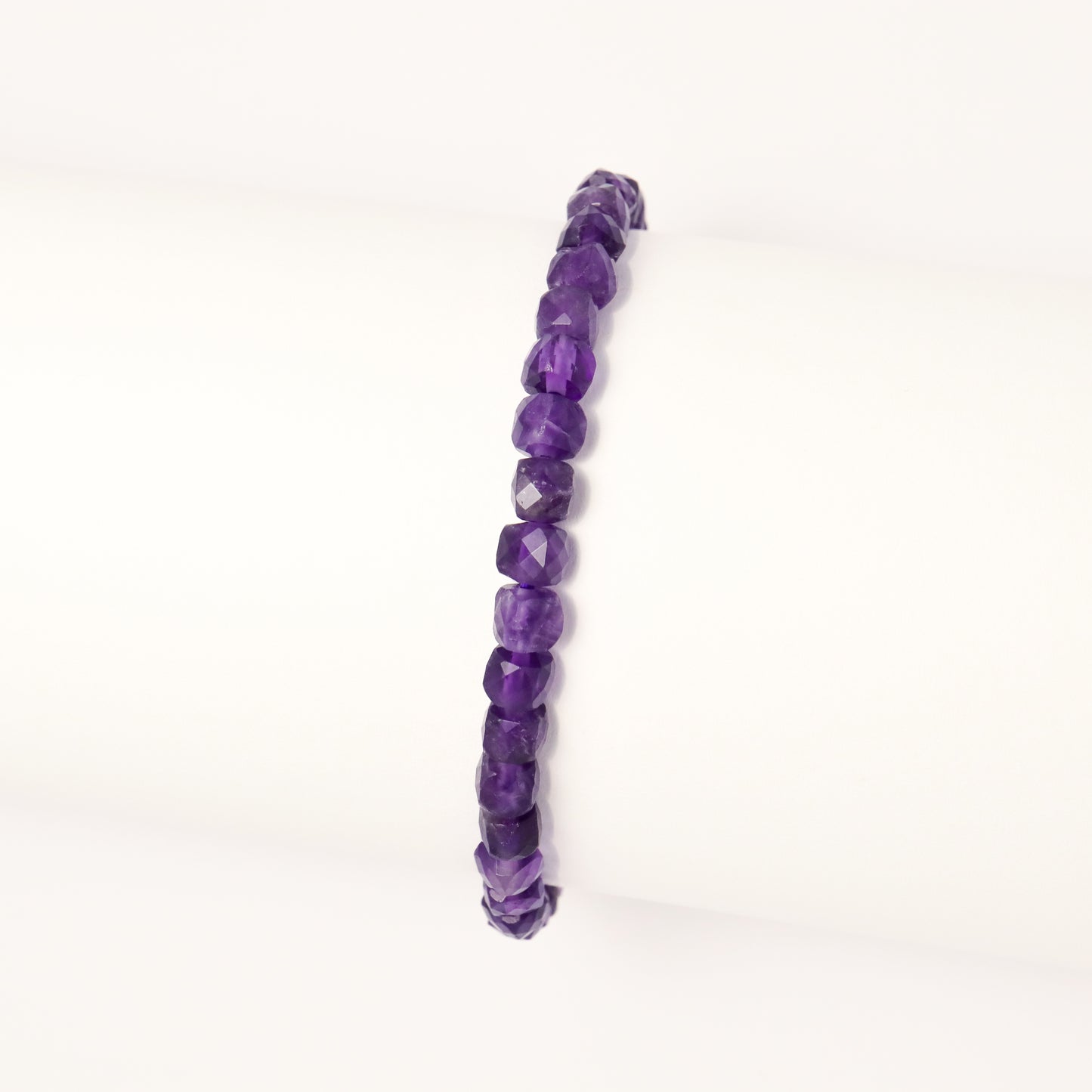 Faith Fairy - Amethyst Diamond Cut Bracelet