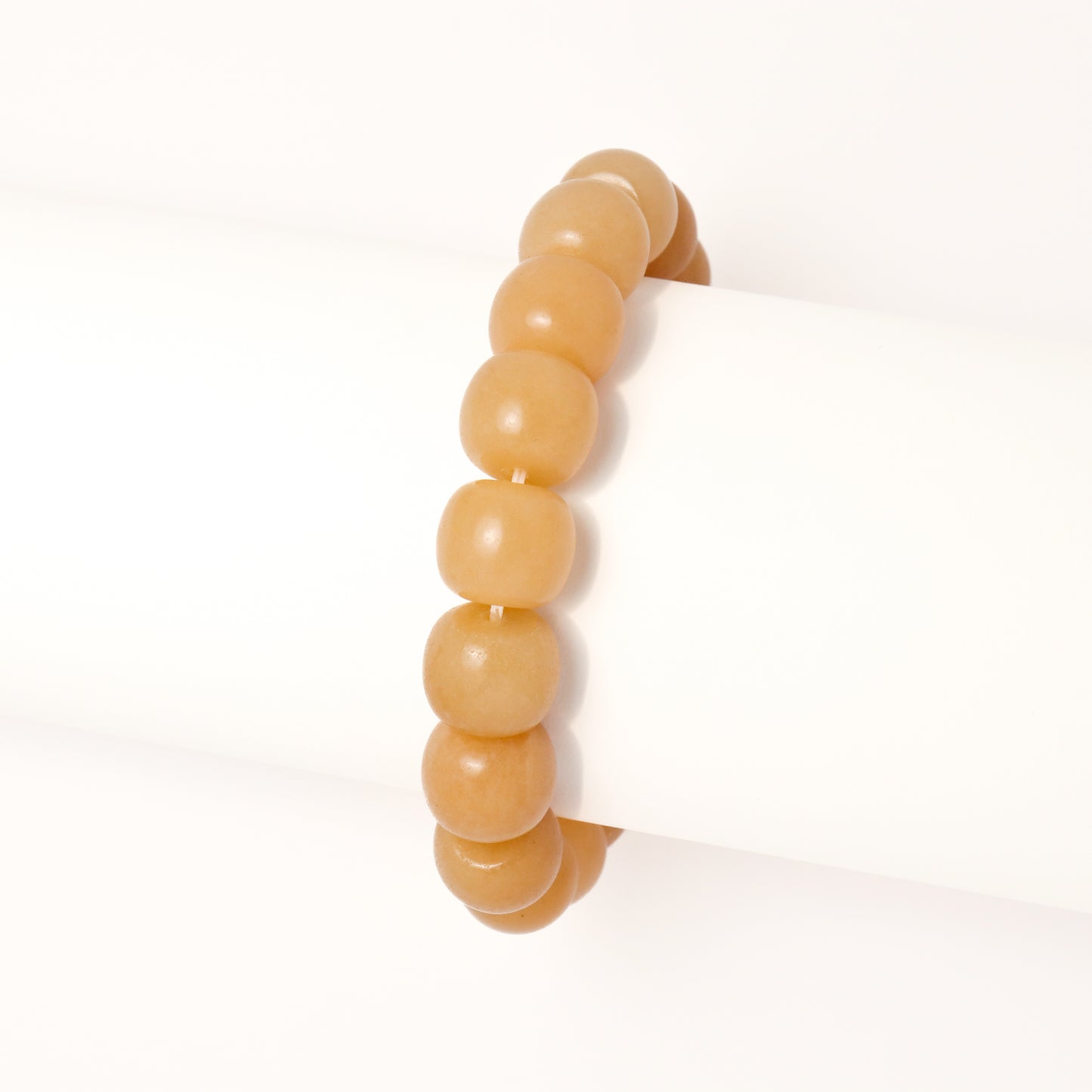 Autumn Tale - She Tai Cui Polished Jade Stone Bracelet