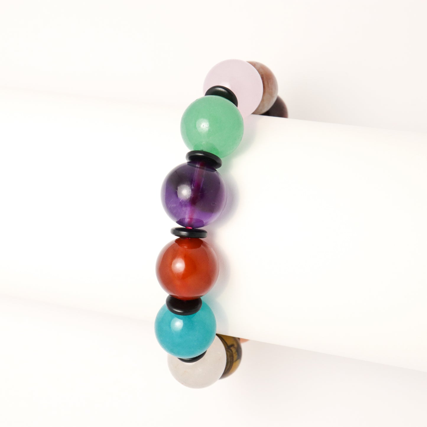 Splendid Treasure II - Multi-gemstones Worry Beads Bracelet