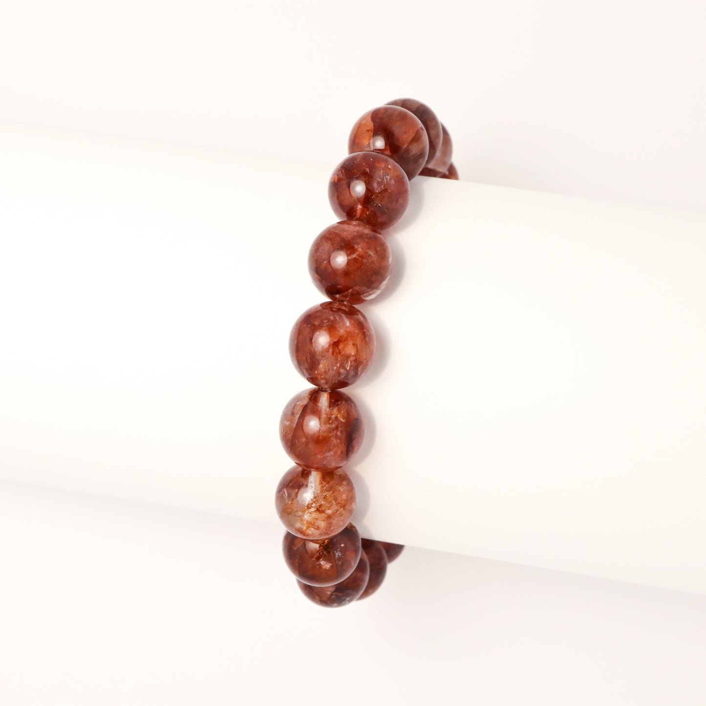 Vitality III - Red Glue Flower Crystal Bracelet