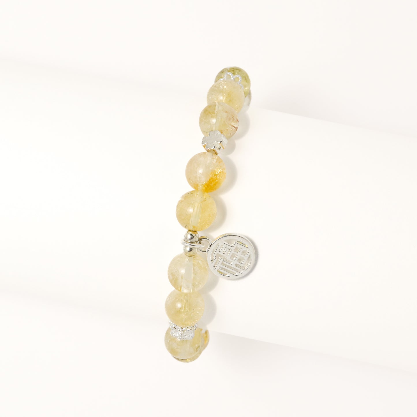 Ingots In Blue Water - Citrine & Aquamarine Bracelet