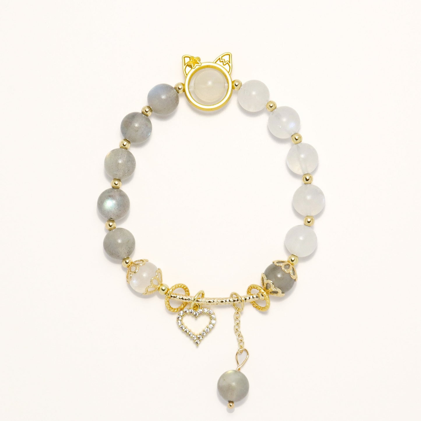 Live like Night Owl - Moonstones Bracelet