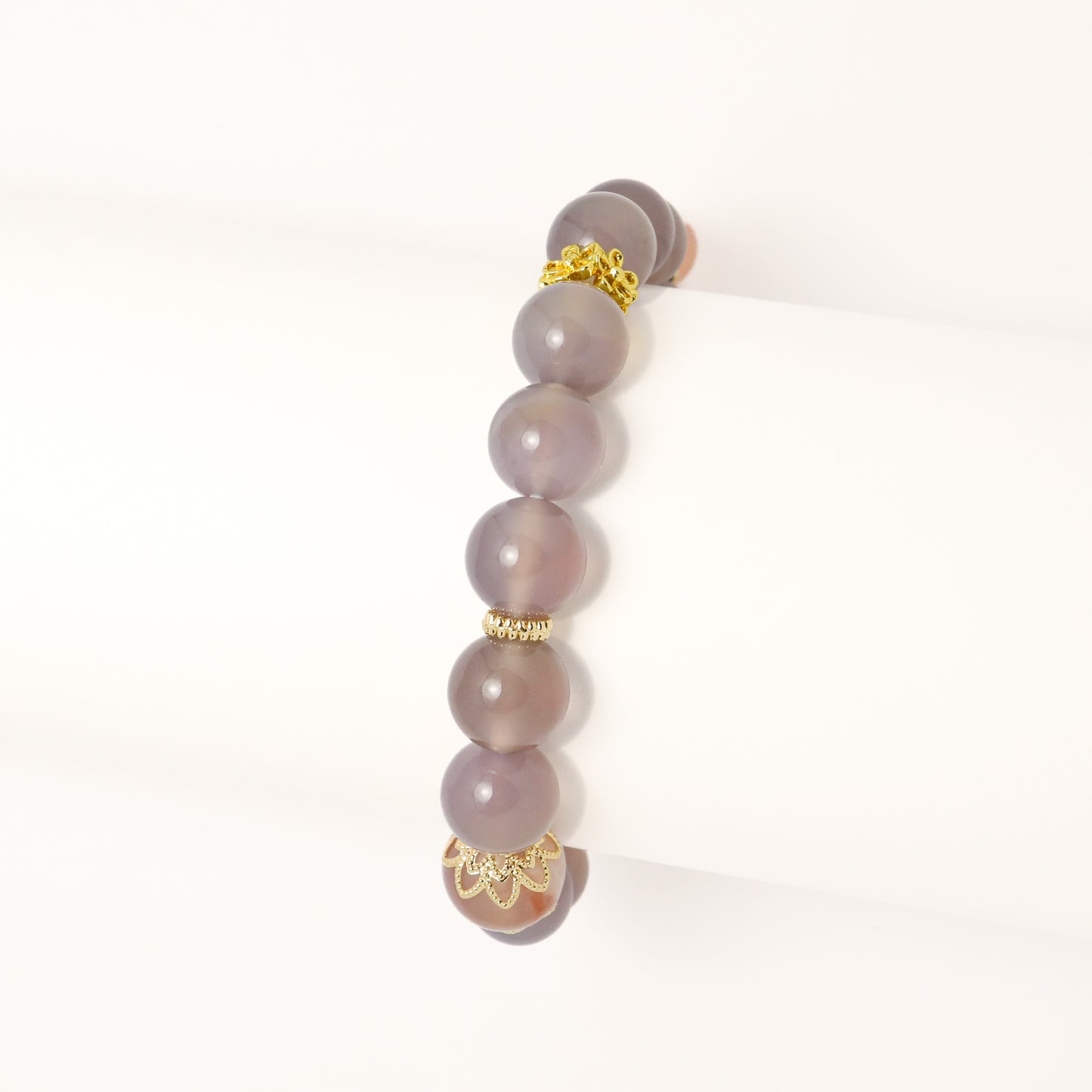Immortality Peach - Purple Agate Bracelet