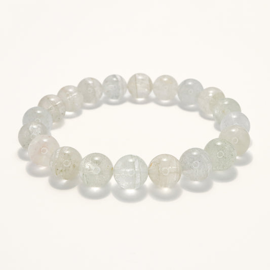 Clarity - Clear Quartz Phantom White Phantom Bracelet