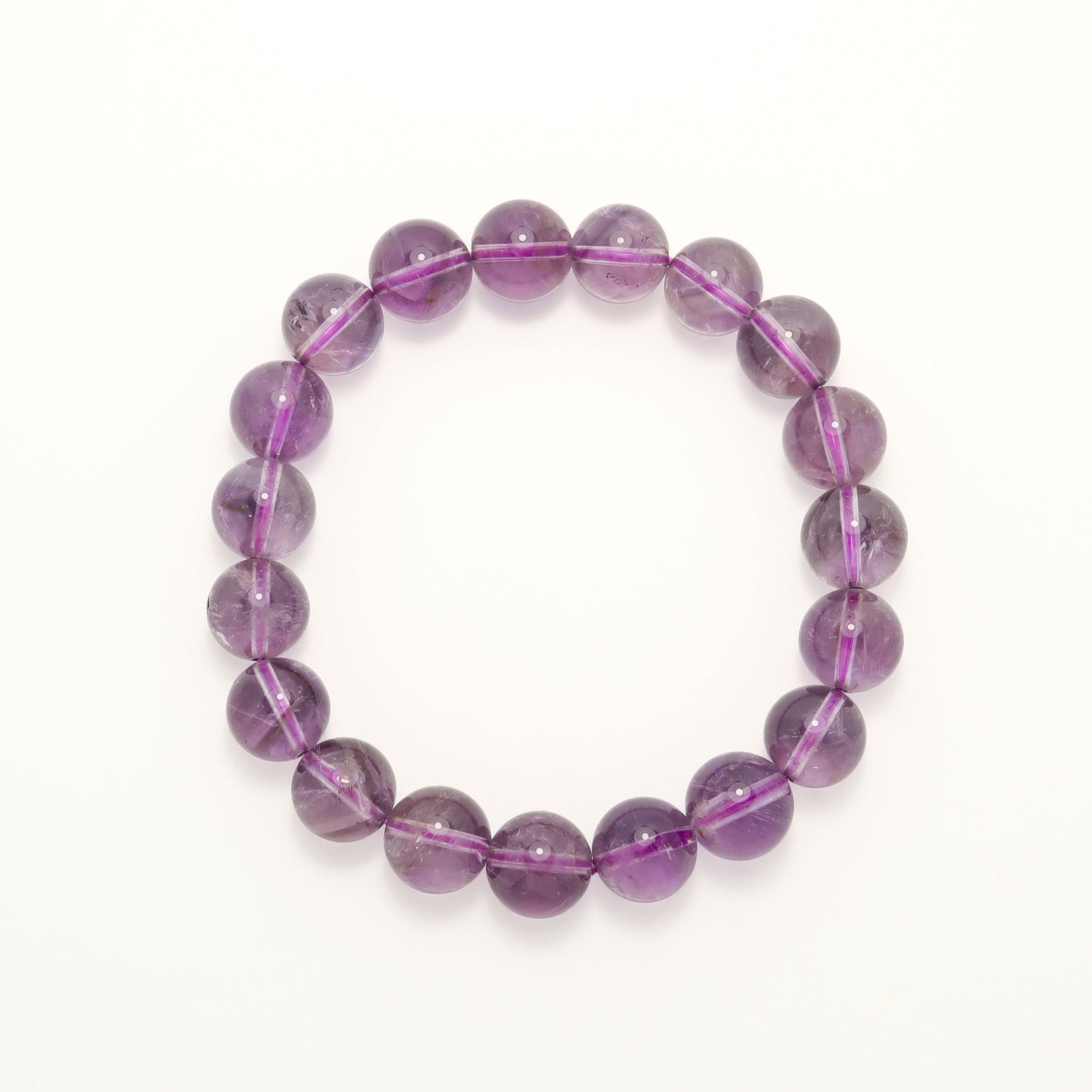 Unbreakable Love - Nature Amethyst Bracelet