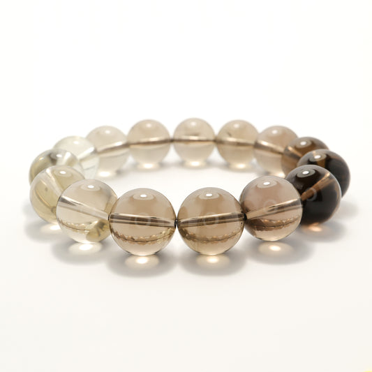 Balance - Gradient Tea-Colored Citrine (Smoky Quartz) Bracelet (14.5-15mm)