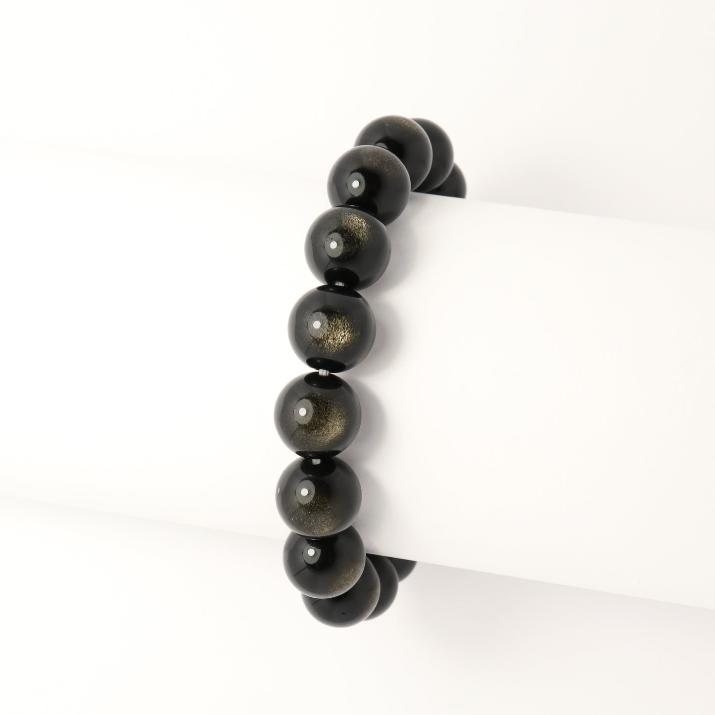 Golden Bullet - High Grade Golden-Shine Obsidian Bracelet