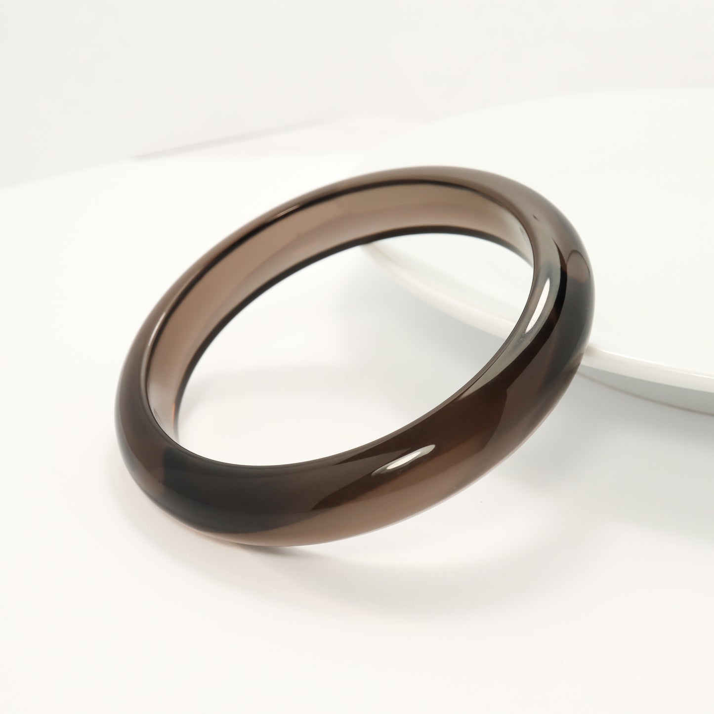 Dark Night - Ice Obsidian Bangle Bracelet (Pre-Sale) (Some in Stock)