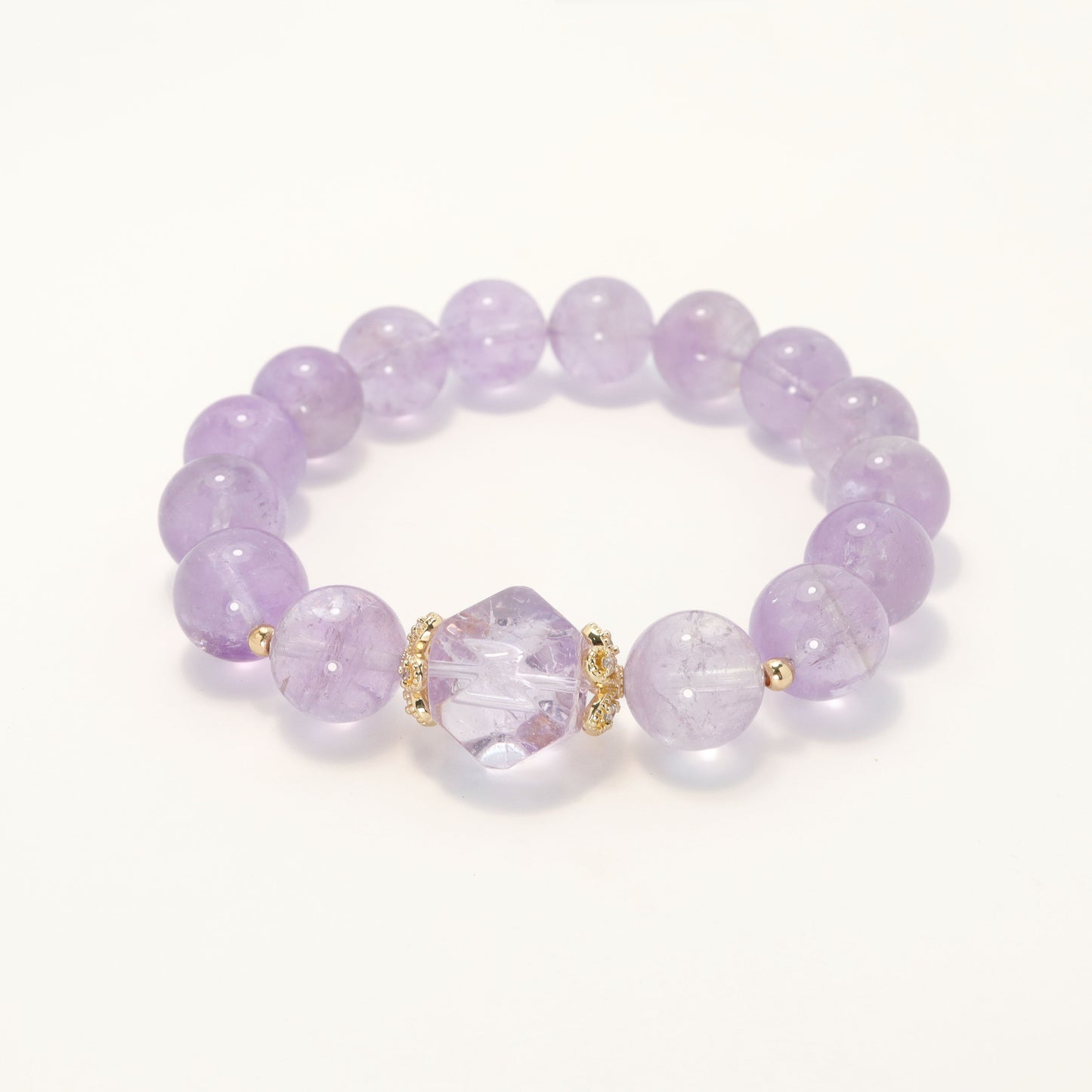 Irregular Love - Lavender Amethyst Bracelet