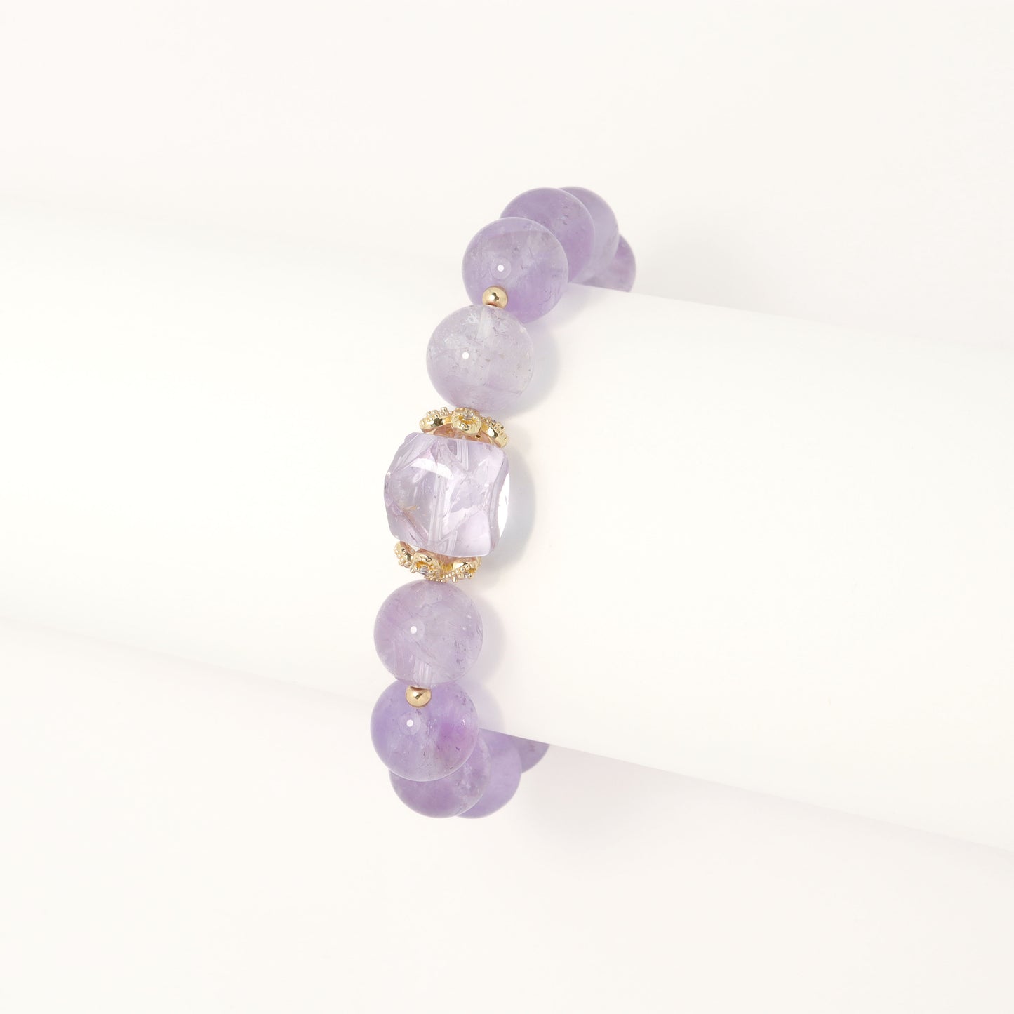 Irregular Love - Lavender Amethyst Bracelet