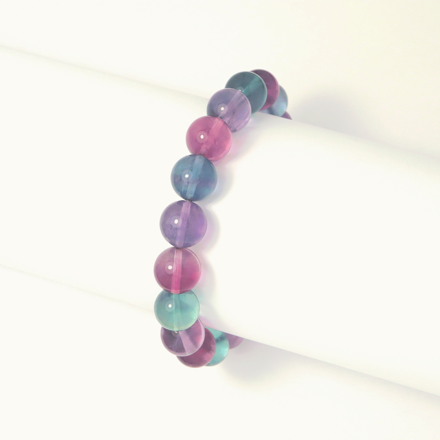 Unicorn Fluorite Gemstone Bracelet - Embrace Clarity & Positive Energy