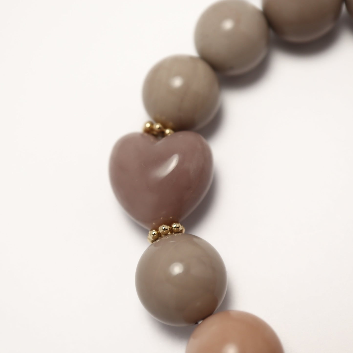 Piggy Astronaut - Alashan Agate Bracelet