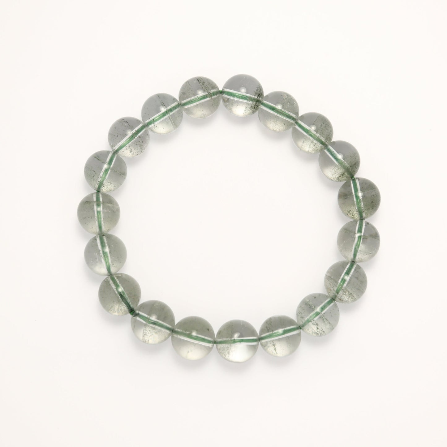Forest Spirit - Green Phantom Quartz Bracelet