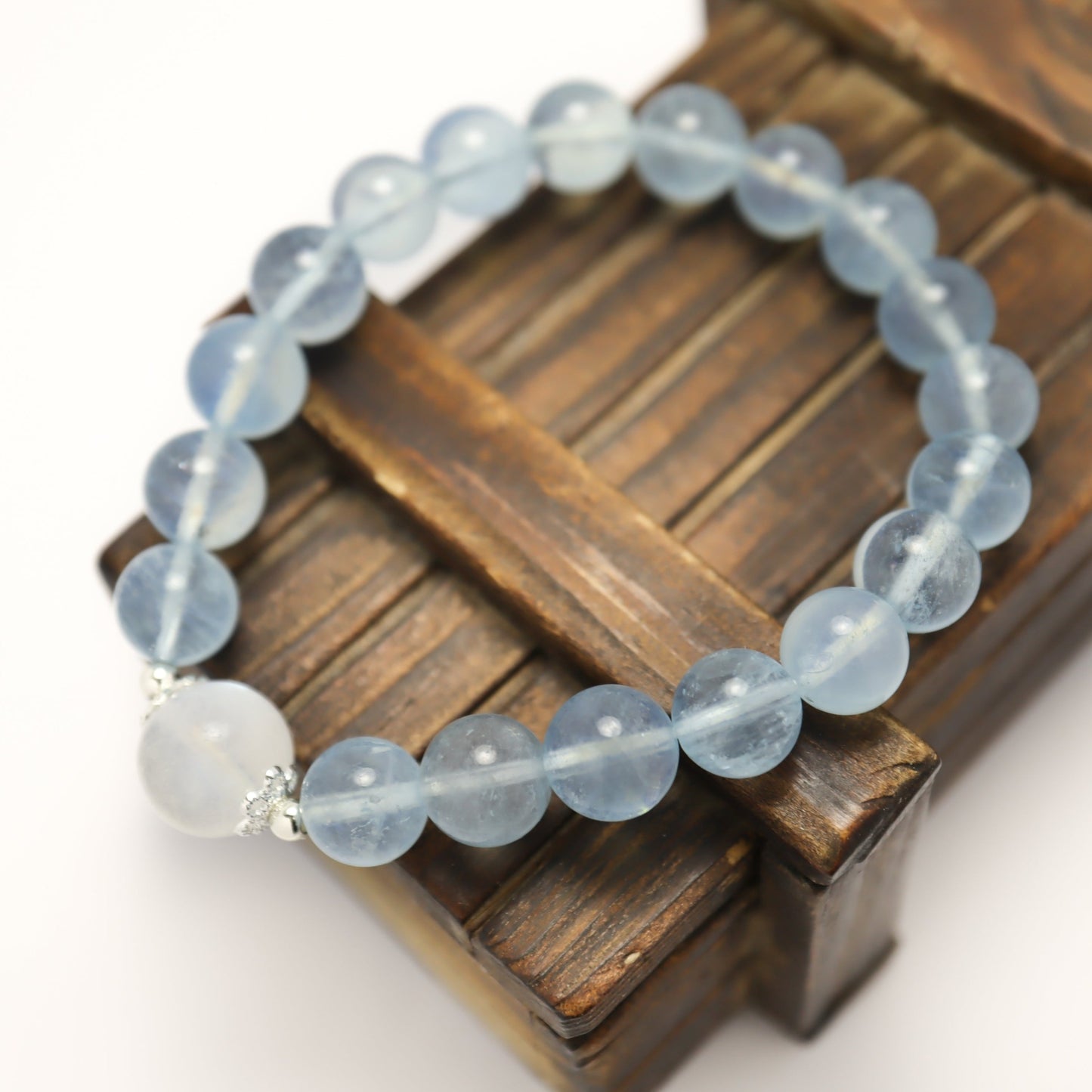 Moonlight Marine - Aquamarine & Moonstone Bracelet