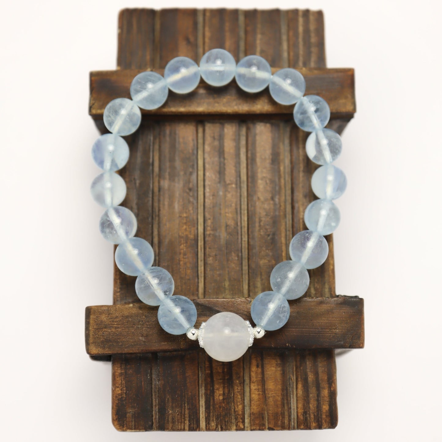 Moonlight Marine - Aquamarine & Moonstone Bracelet