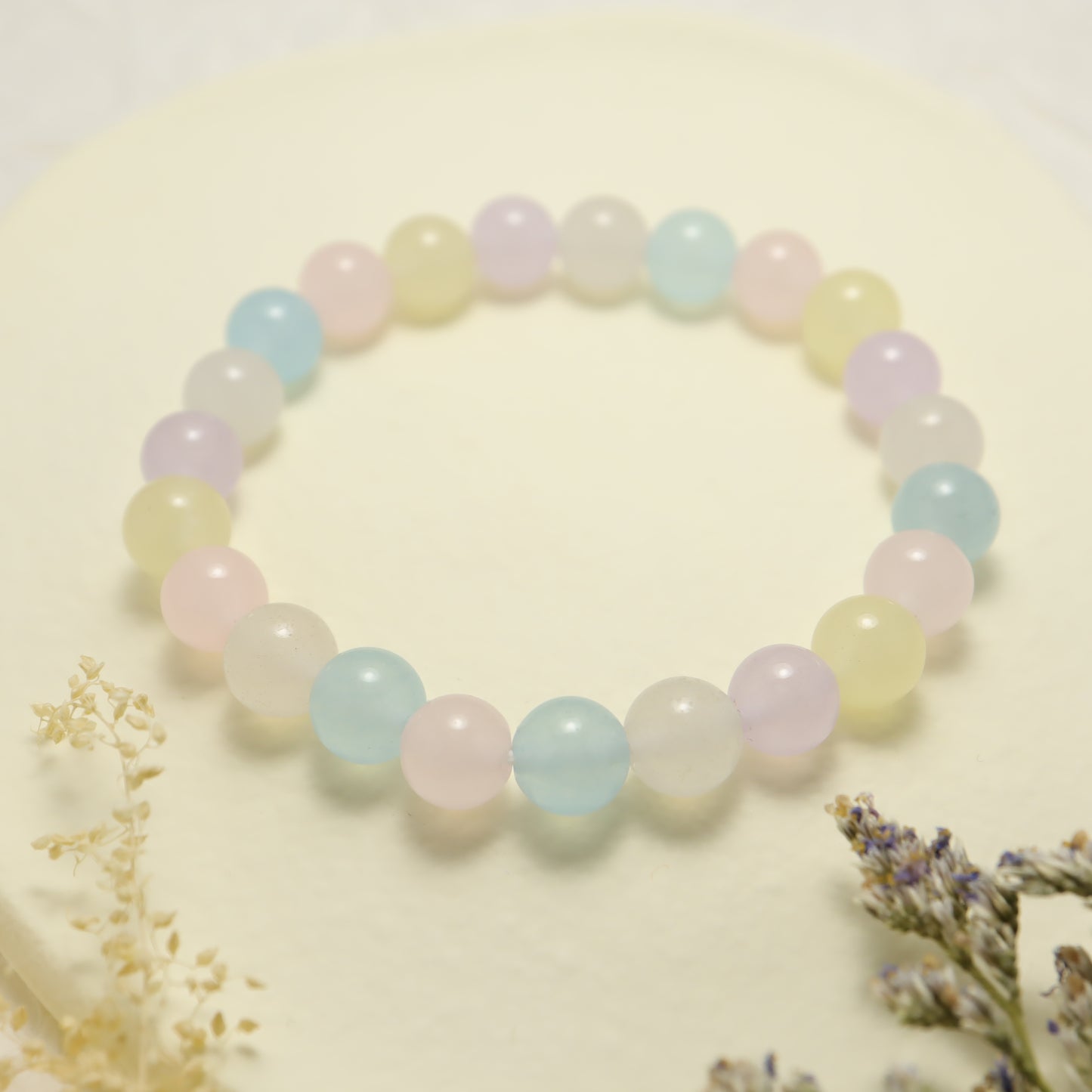 Wonderland - Morganite Gemstone Bracelet