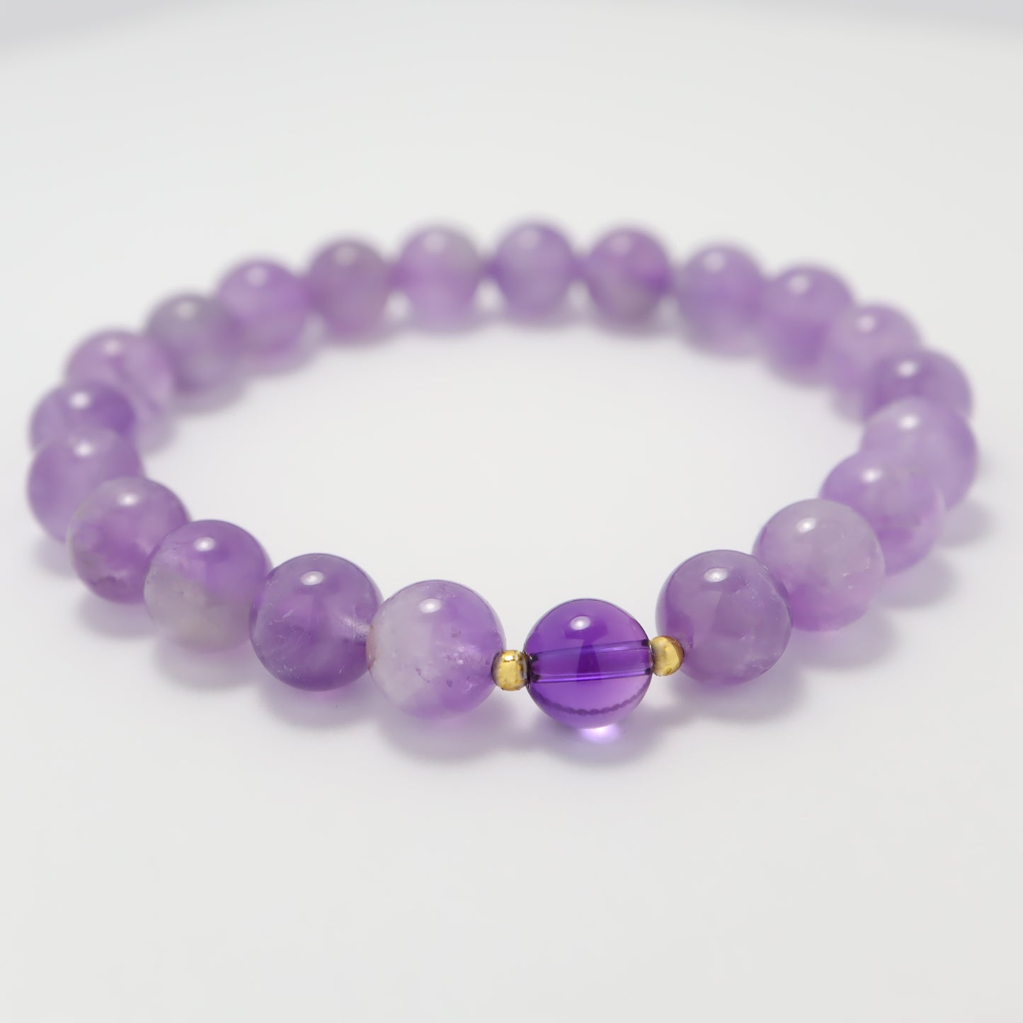 True Love - Amethyst & Lavender Amethyst Bracelet