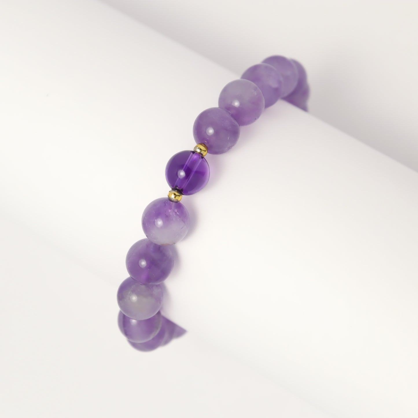 True Love - Amethyst & Lavender Amethyst Bracelet