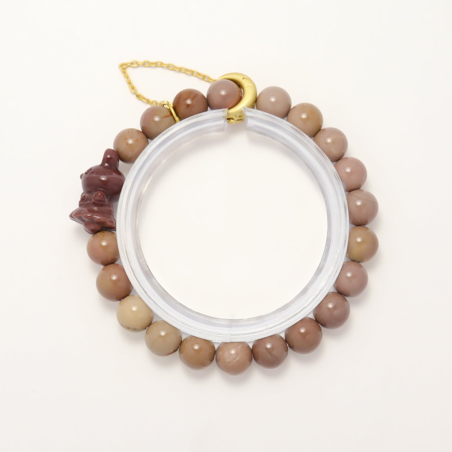 Dancing Rabbit Alashan Agate Bracelet