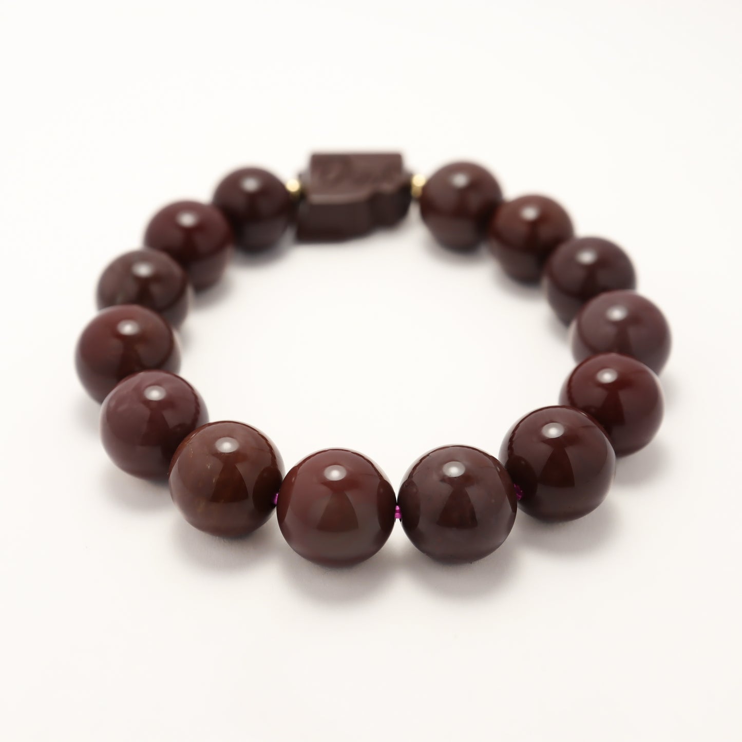 Chocolate Lover - Alashan Agate Bracelet (Female & Male)