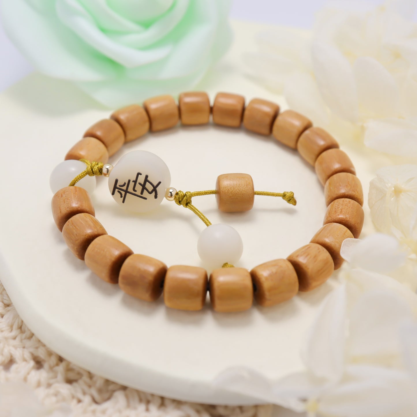 Peace & Joy Barbie Sandalwood Bracelet (Female & Male)