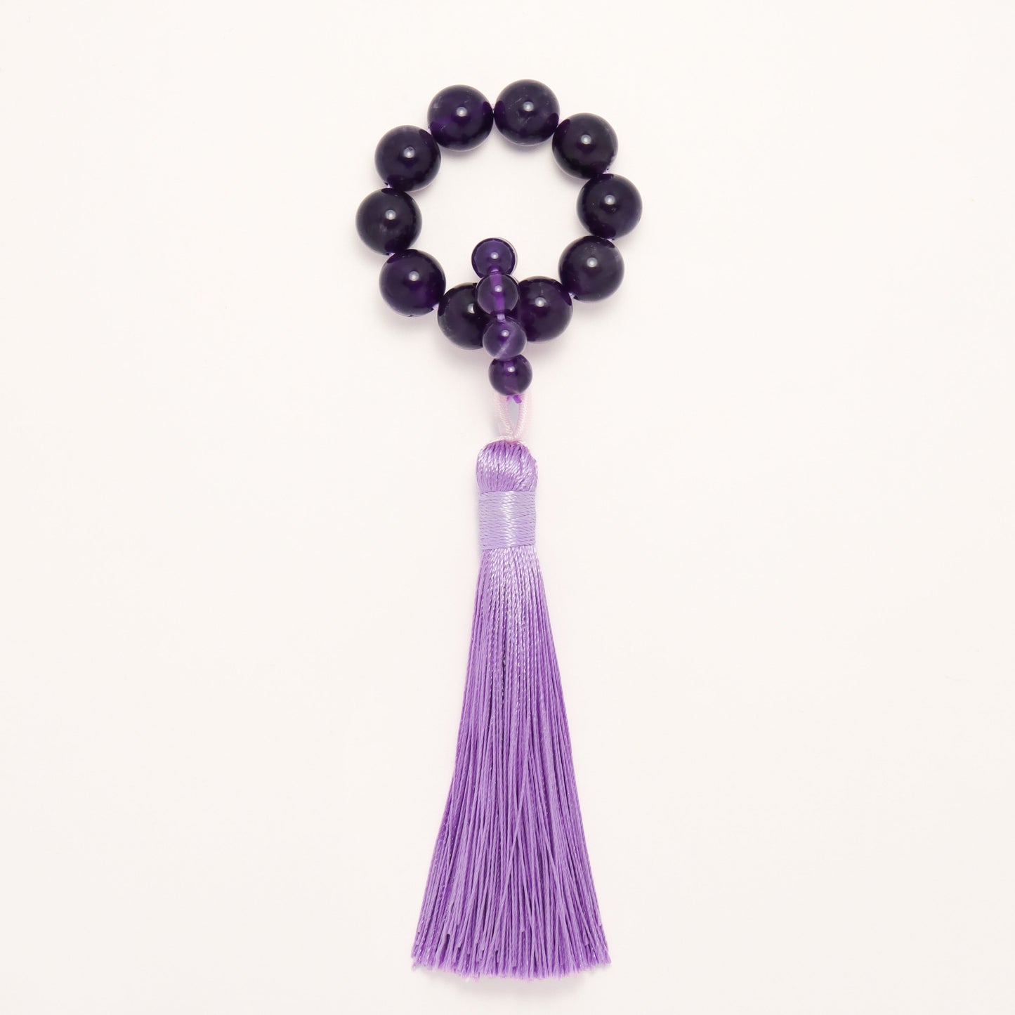 Purple Memory - Amethyst Mini Finger Bracelet