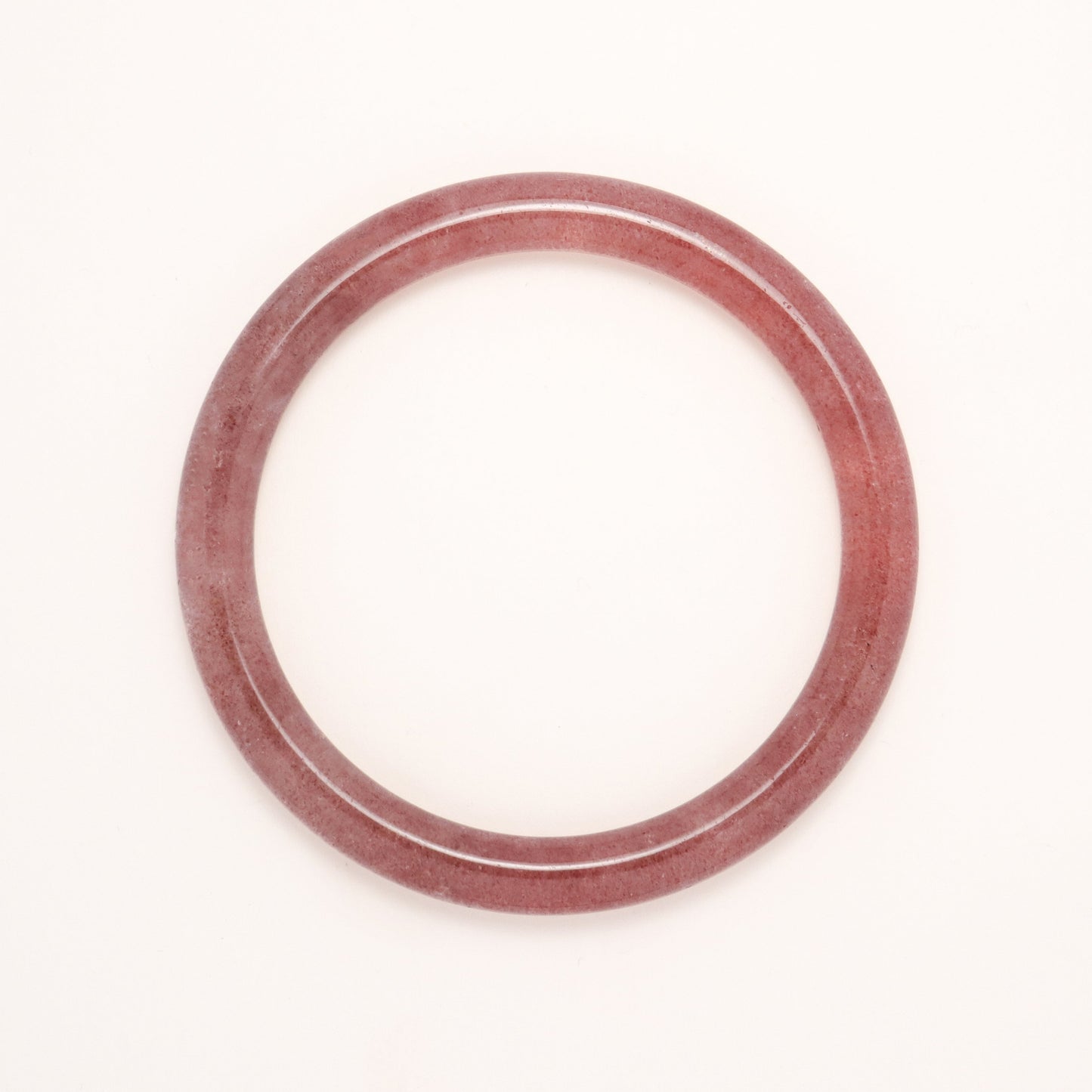 Sweet Love - Strawberry Quartz Bangle Bracelet (Pre-Sale) (Some in stock)