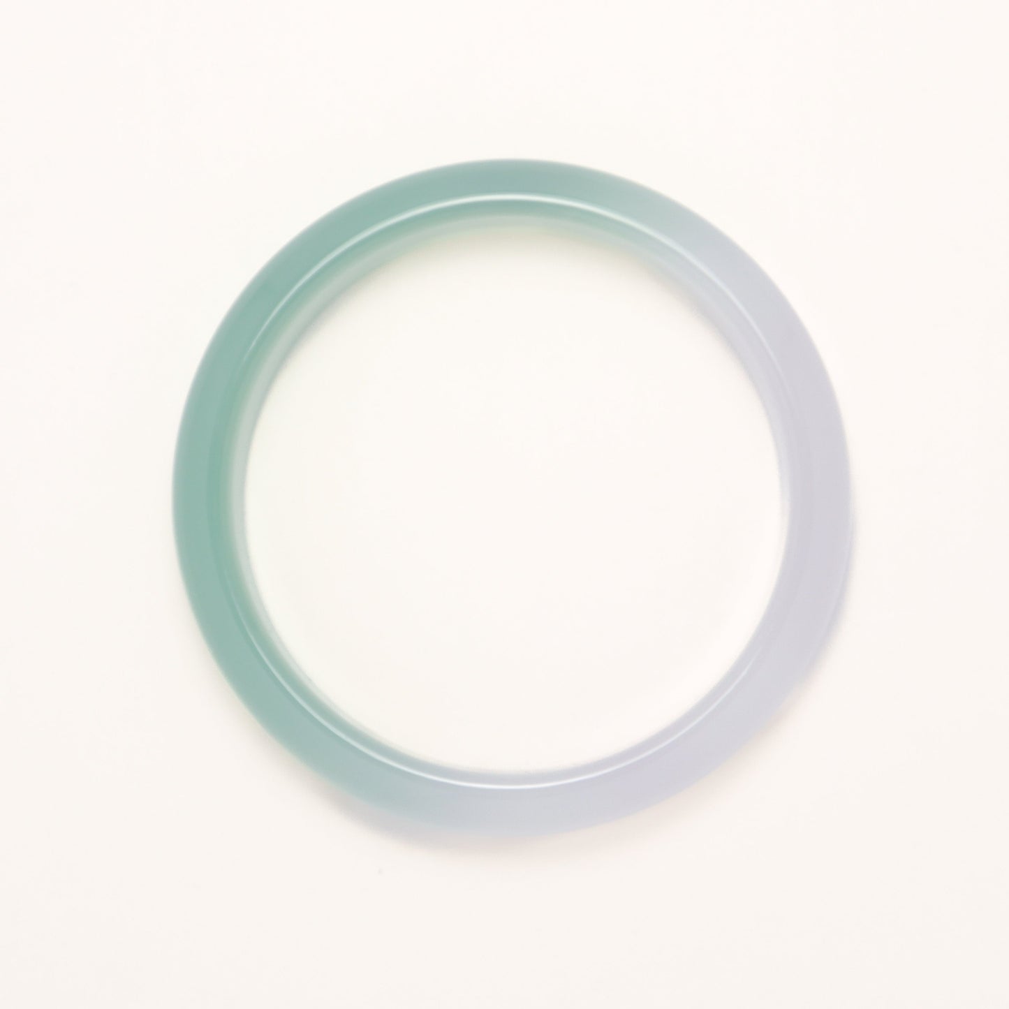 Mountain Breeze - Green & White Chalcedony Bangle Bracelet (Pre-Sale) (Some in Stock)