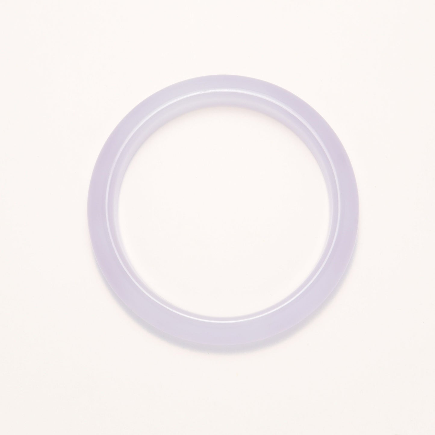 Violet Purple Ice Chalcedony Bangle Bracelet (Pre-Sale) (Some In Stock)