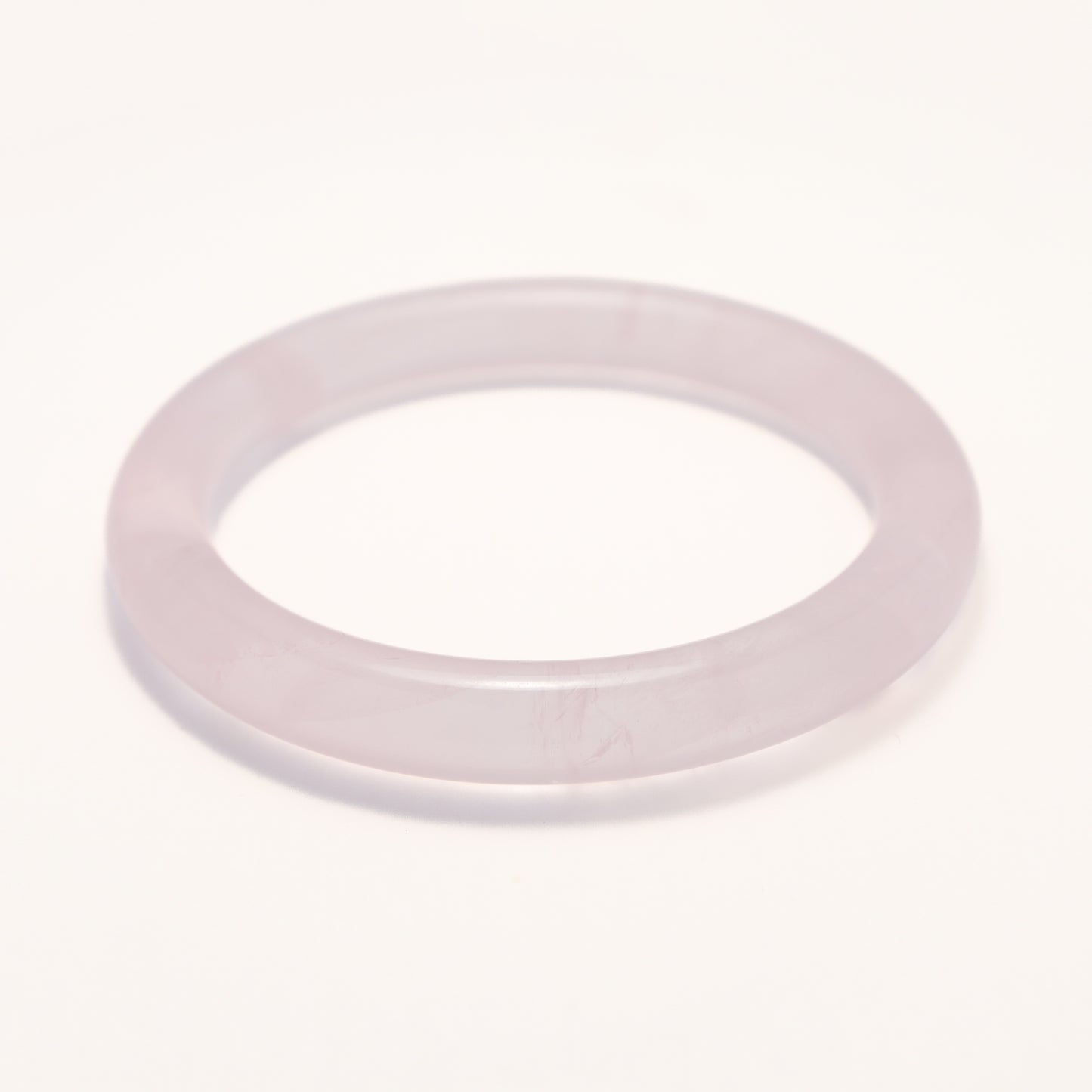 Rose Memory - Madagascar Rose Quartz Bangle Bracelet (Pre-Sale) (Some in Stock)