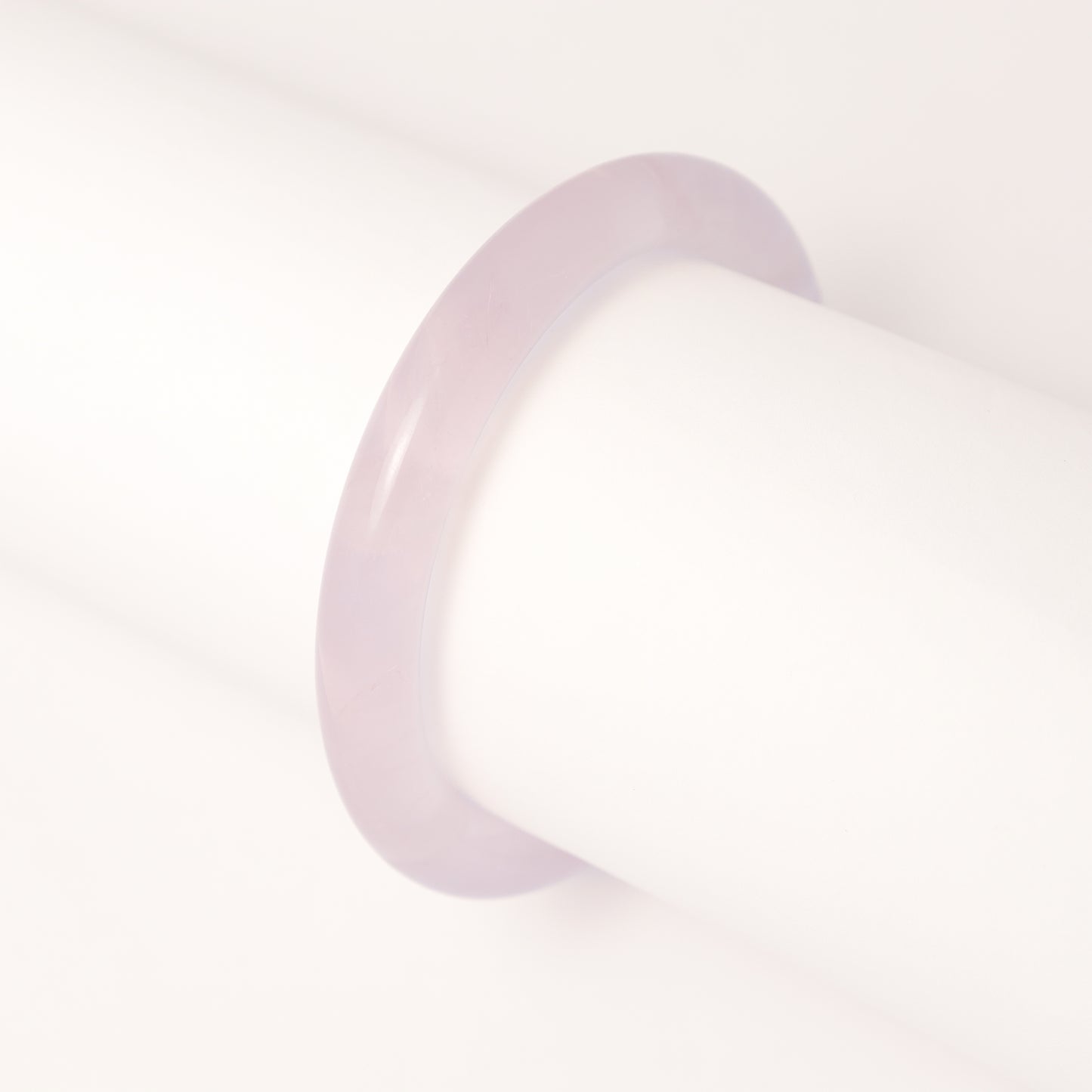 Rose Memory - Madagascar Rose Quartz Bangle Bracelet (Pre-Sale) (Some in Stock)