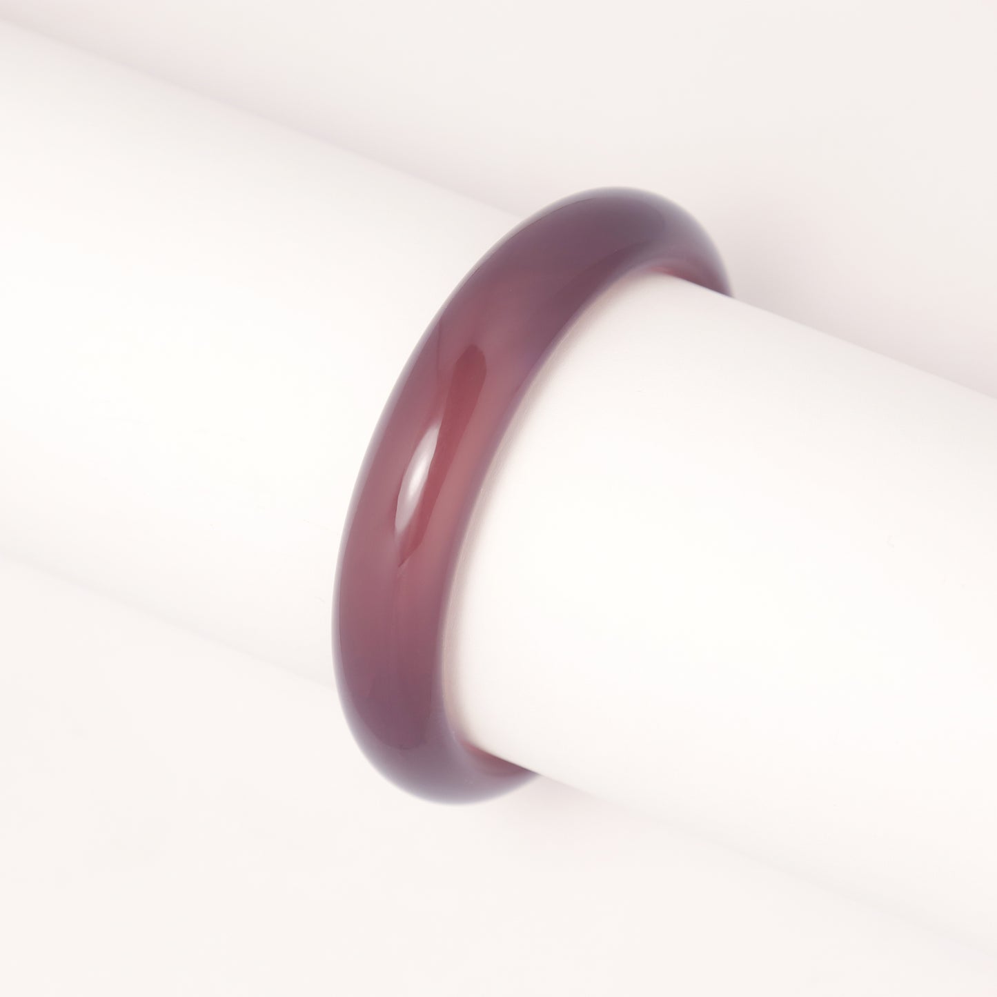 Royale Purple Ice Chalcedony Bangle Bracelet (Pre-Sale) (Some in Stock)