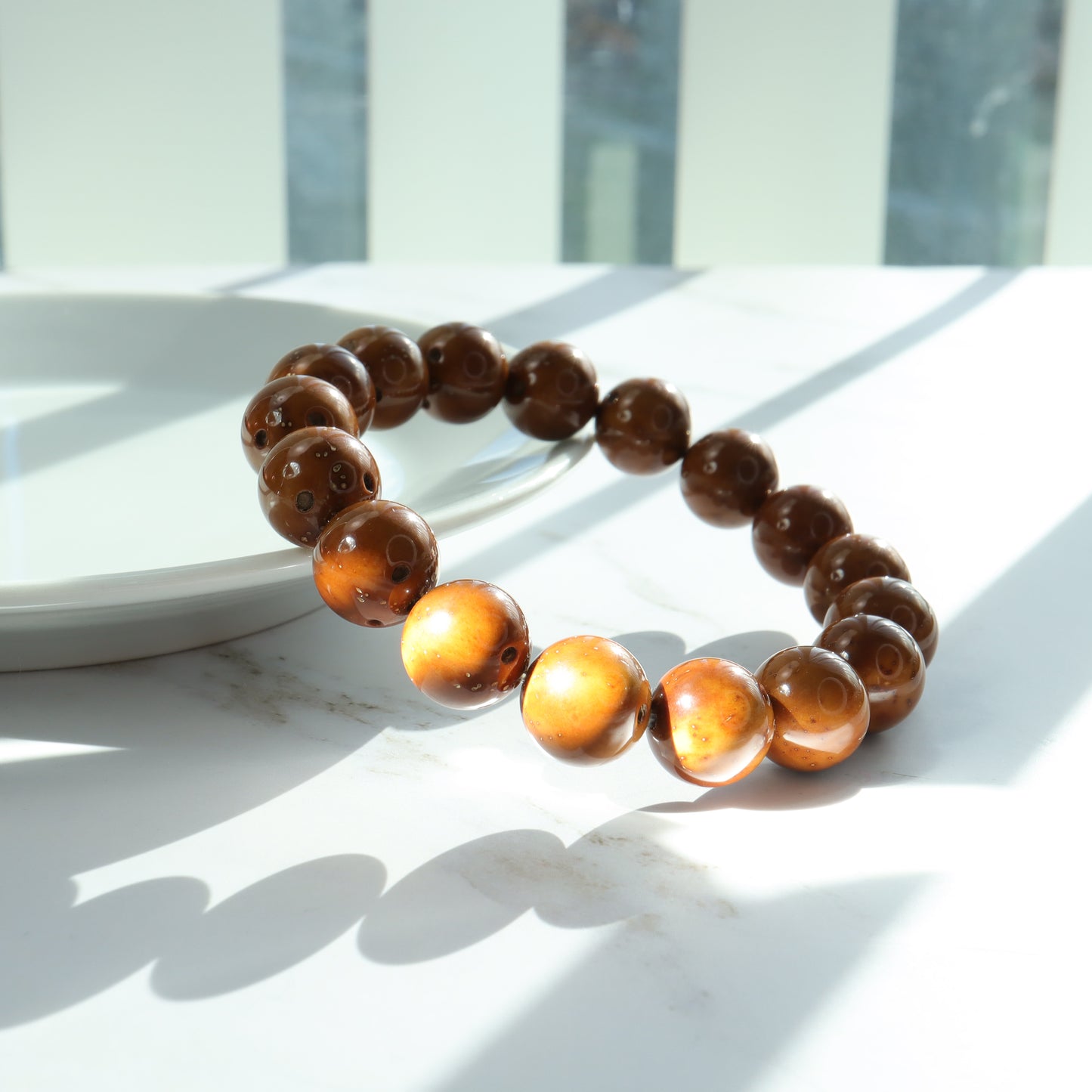 Brown Syagrus Romanzoffiana Bracelet