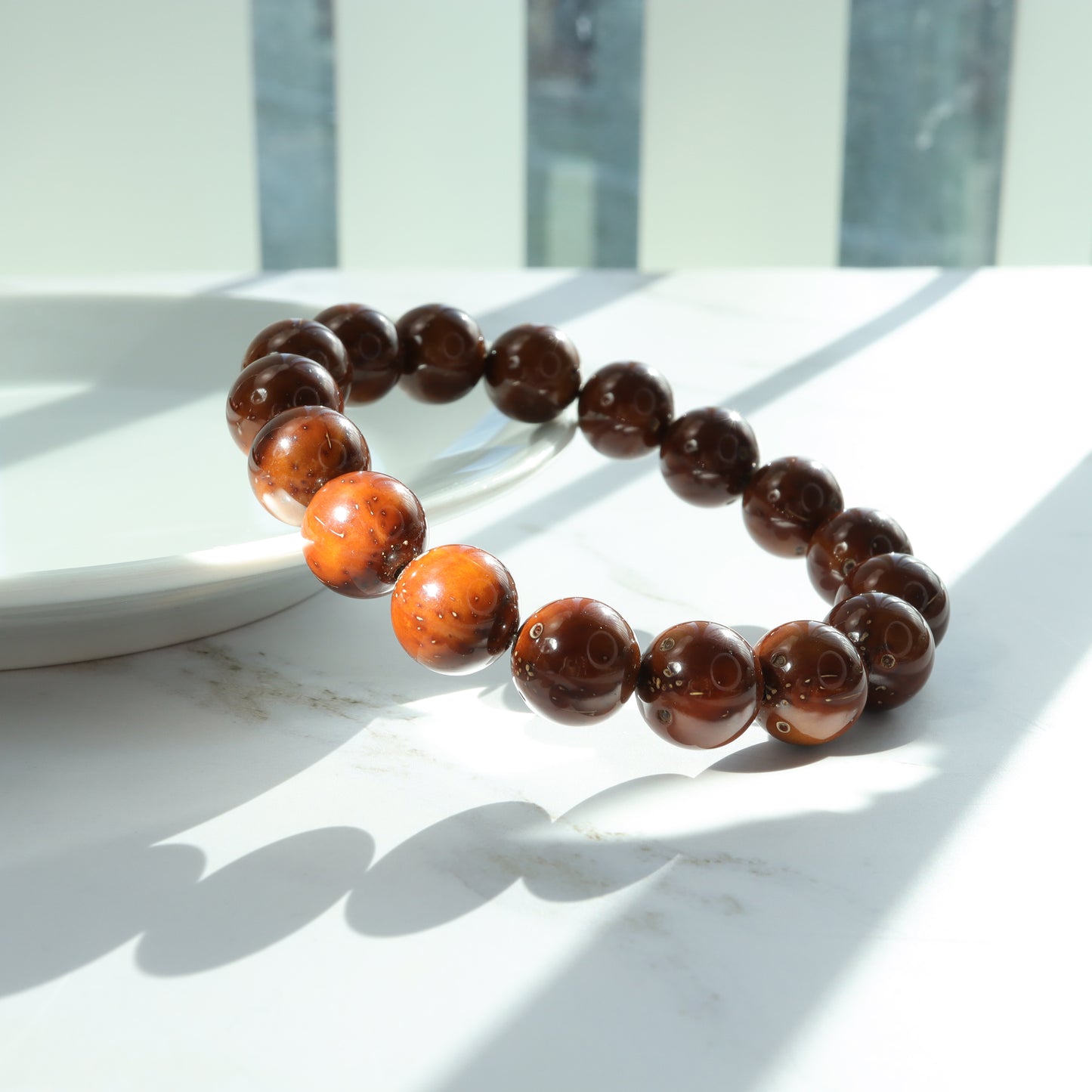 Dark Brown Syagrus Romanzoffiana Bracelet