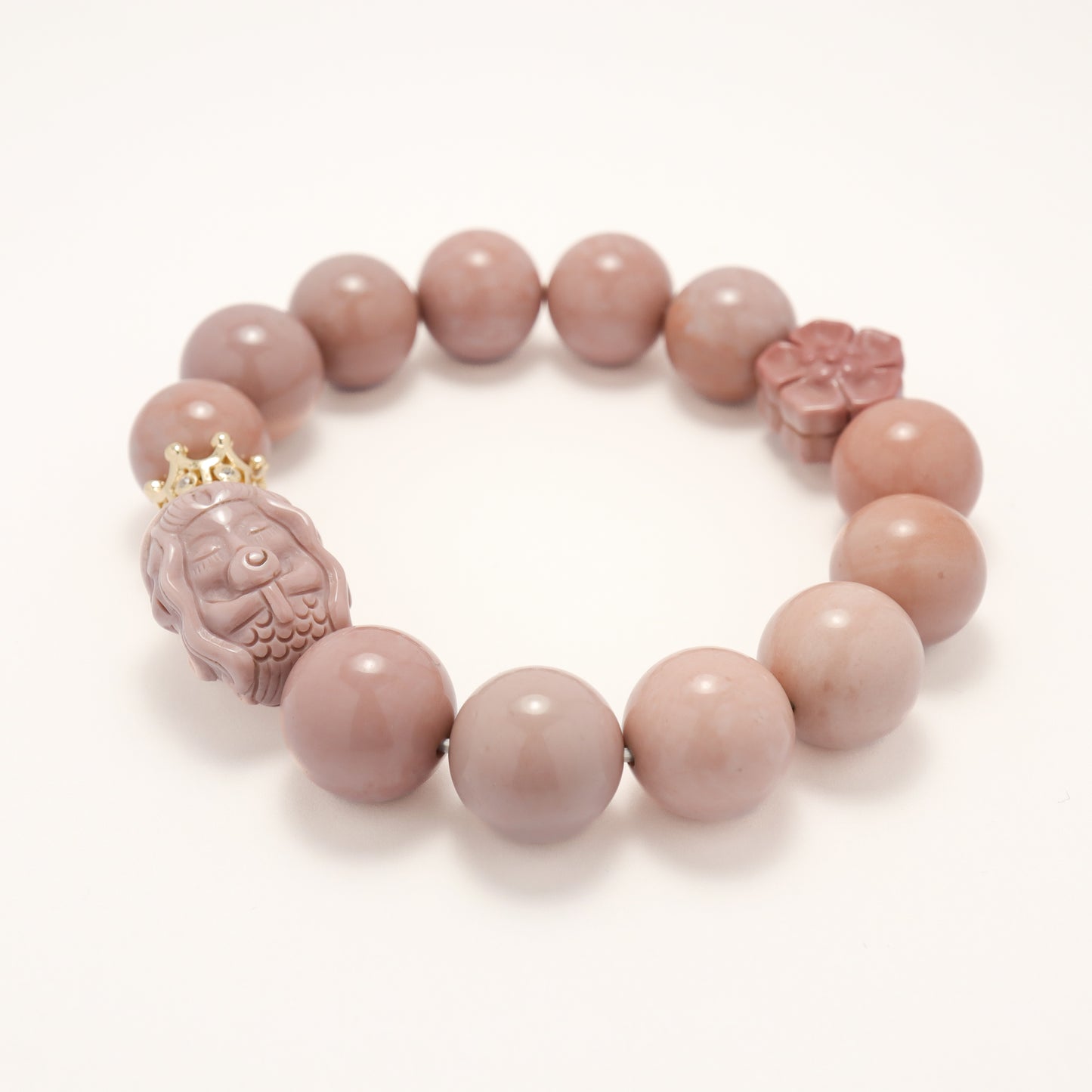 Mermaid Queen - Alashan Agate Bracelet