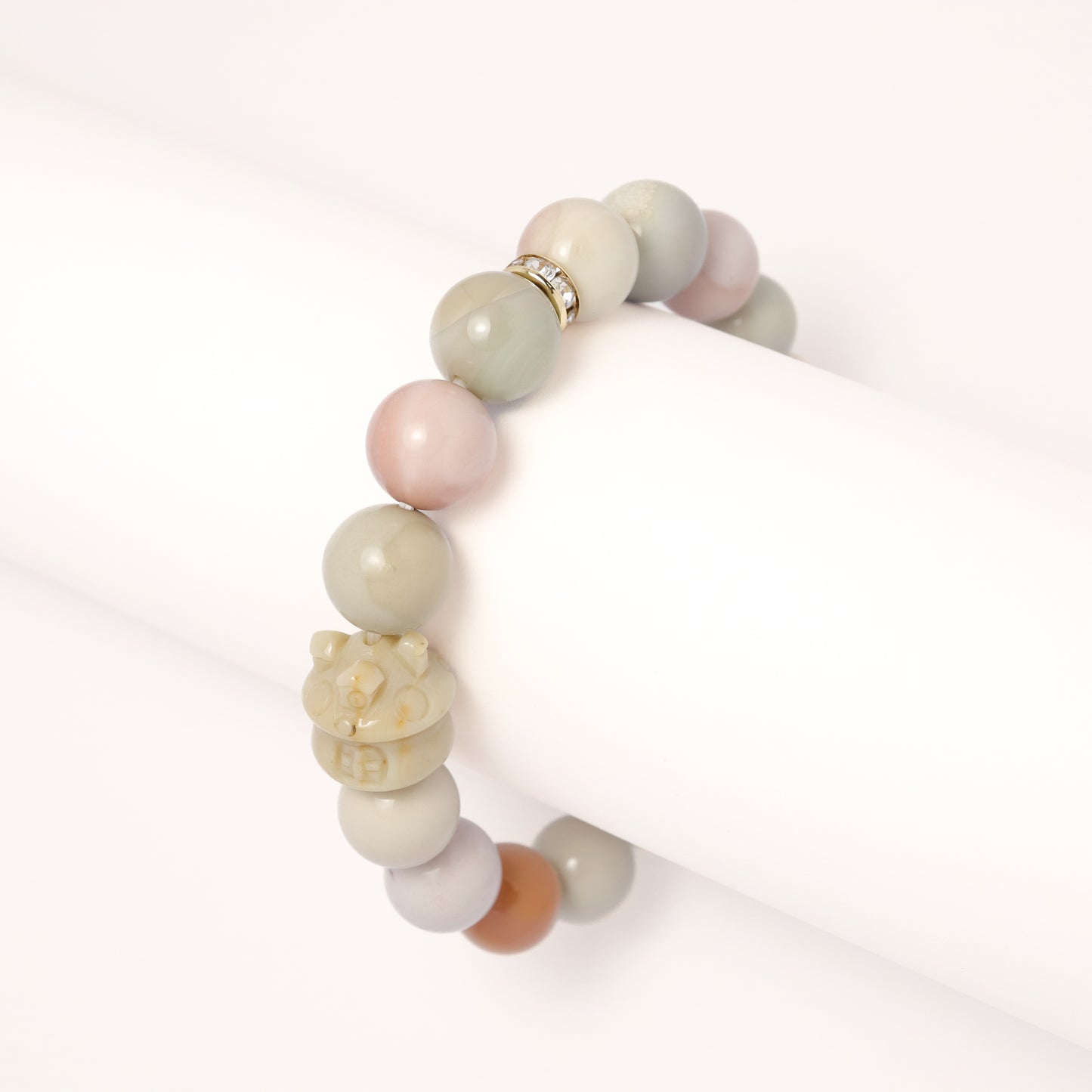 Magic Town - Premium Macaroon Alashan Agate Bracelet