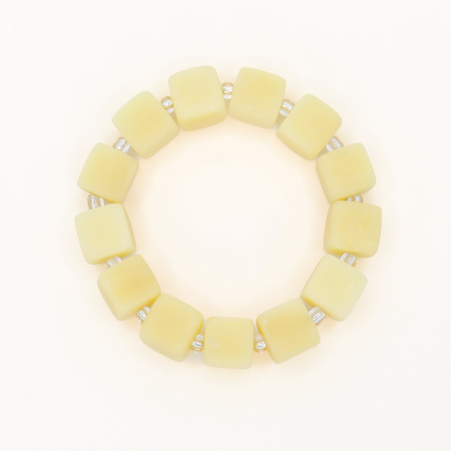Mango She Tai Cui Raw Stone Bracelet