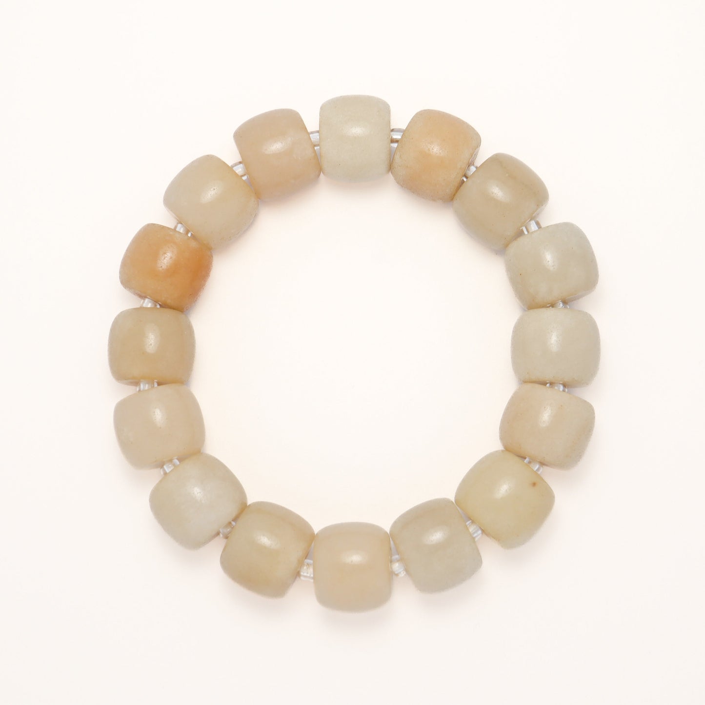 Autumn Harvest - Taro Paste She Tai Cui Jade Bracelet
