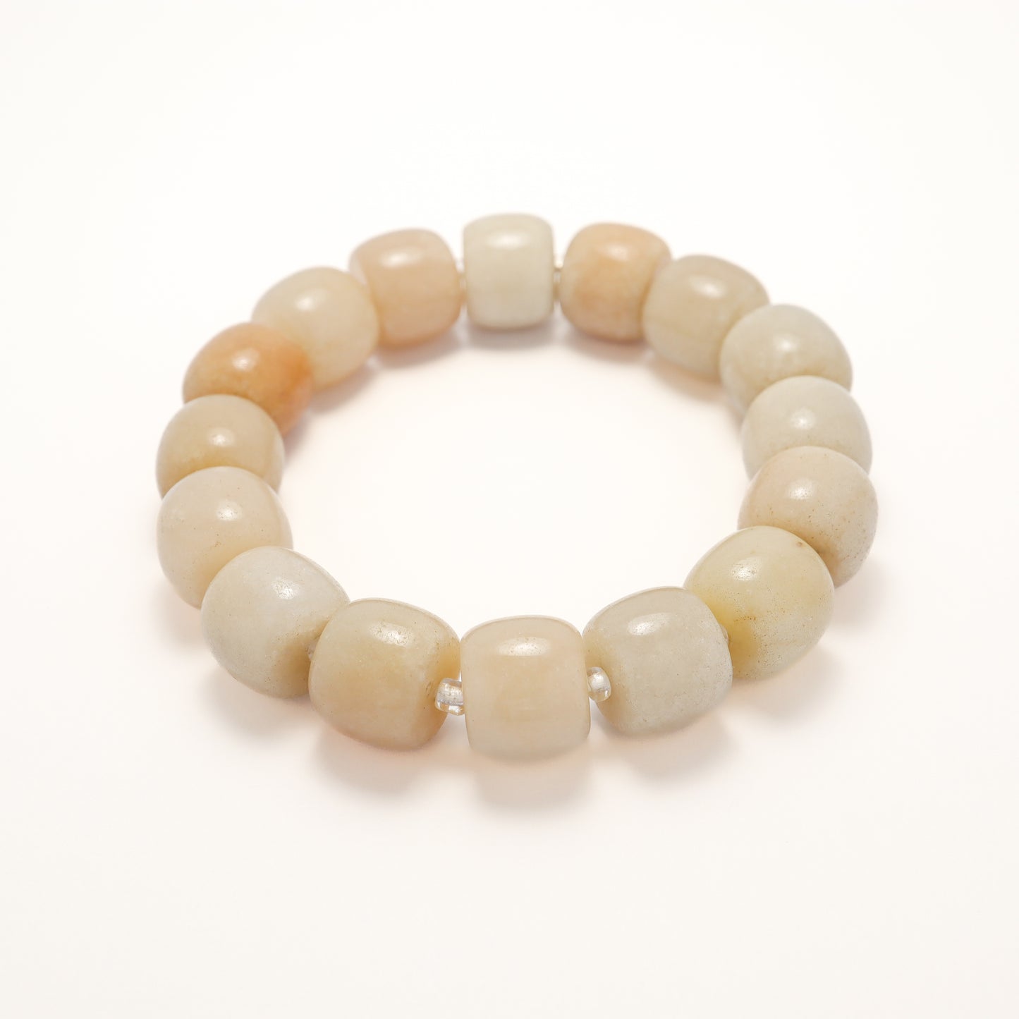 Autumn Harvest - Taro Paste She Tai Cui Jade Bracelet